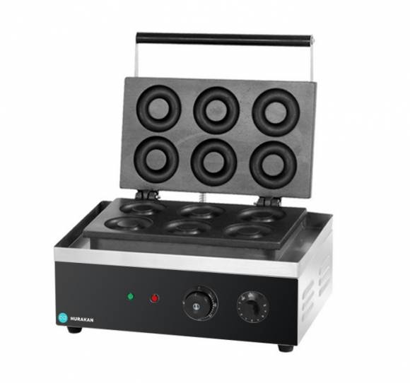 Вафельница Hurakan HKN-GES6D для 6 пончиков Вафельница Hurakan HKN-GES6D для 6 пончиков