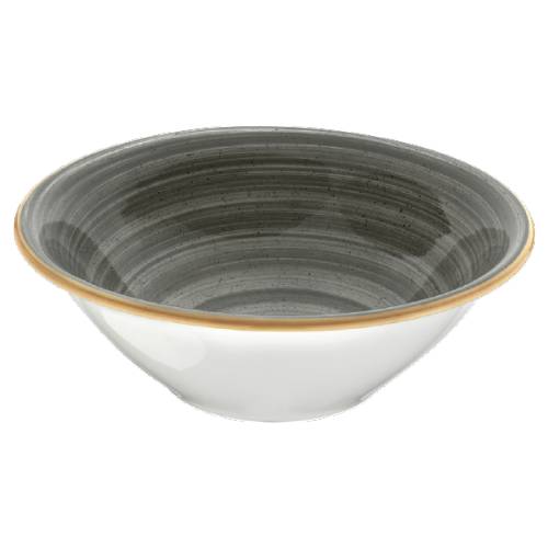 Салатник конусный 18см 700мл фарфор Gourmet Aura Space Bonna ASCGRM18KS b