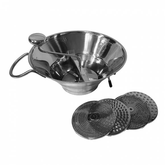 Машина для протирки пюре 30 см+5 дисков,нержавейка, P.L. Proff Cuisine FM-3013