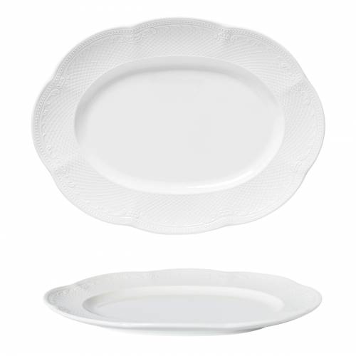 Блюдо овальное 300x230 мм фарфор NOBLE Aristocrat 313012 /1/ Блюдо овальное 300x230 мм фарфор NOBLE Aristocrat 313012 /1/