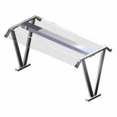 Полка настольная V-образная Gastrolux ПН-144/V/П/3