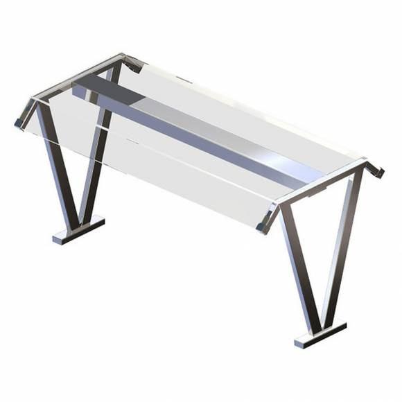 Полка настольная V-образная Gastrolux ПН-144/V/П/3