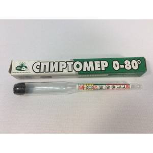 Ареометр для спирта от 0-80 градусов