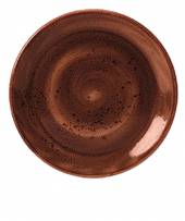 Тарелка мелкая «Крафт» 300мм Craft Terrac фарфор терракот 1133 0565  03012083 Тарелка мелкая «Крафт» 300мм Craft Terrac фарфор терракот 1133 0565  03012083