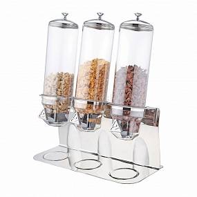 Диспенсер сервиров. для сухих продуктов 3 колбы х4л U13-1300 SUN-"P.L.-PROFF CUISINE" 81200597 Диспенсер сервиров. для сухих продуктов 3 колбы х4л U13-1300 SUN-"P.L.-PROFF CUISINE" 81200597