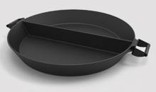 Сковорода 600мм 2-секционная чугун Kohler (GG) 80491