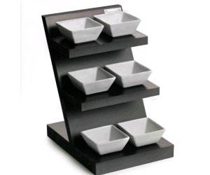 Этажерка 3-х ярусная для закусок Pintinox 51271006  49799. Этажерка 3-х ярусная для закусок Pintinox 51271006  49799.