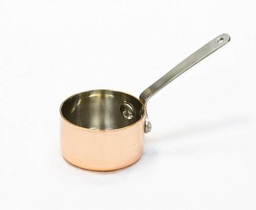 Соусник 60 мл d=50мм с ручкой КНР медное покрытие (SPM50C) 73024185 56935 Соусник 60 мл d=50мм с ручкой КНР медное покрытие (SPM50C) 73024185 56935