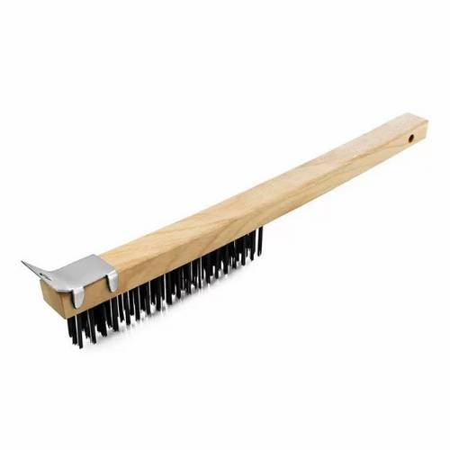 Щетка для чистки гриля с металлической щетиной (щетина 3 см) 35,5 см, P.L. Proff Cuisine BRS-14 Щетка для чистки гриля с металлической щетиной (щетина 3 см) 35,5 см, P.L. Proff Cuisine BRS-14