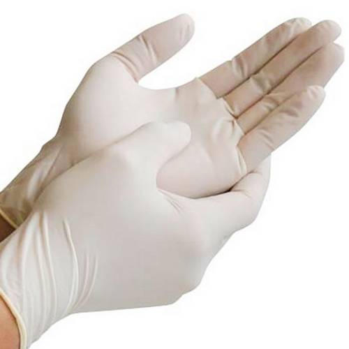 Перчатки одноразовые латексные "M" неопудр. 100 шт/уп (50пар)/1/1000/ 63763 Перчатки одноразовые латексные "M" неопудр. 100 шт/уп (50пар)/1/1000/ 63763