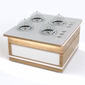 Прилавок диспенсер для тарелок тепловой сдвоенный RBN43HST-ЖЖ ШС Filin 1475x1820x860мм Прилавок диспенсер для тарелок тепловой сдвоенный RBN43HST-ЖЖ ШС Filin 1475x1820x860мм