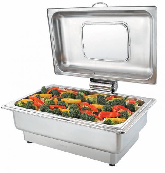 Мармит сервировочный электрический 13,5л Sunnex откидная крышка с иллюминатором Мармит сервировочный электрический 13,5л Sunnex откидная крышка с иллюминатором