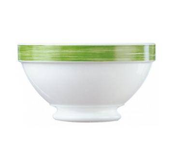 Салатник d=132 мм 510 мл зеленый край Браш Arcoroc 39246  54700 /6/ Салатник d=132 мм 510 мл зеленый край Браш Arcoroc 39246  54700 /6/