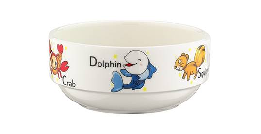 Салатник 350мл 12см фарфор Banquet Kids Bonna KIDSBNC12JO