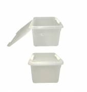 Контейнер 8л 300х230х160 мм с белым зажимом MG 1719 55191 /10/ Контейнер 8л 300х230х160 мм с белым зажимом MG 1719 55191 /10/