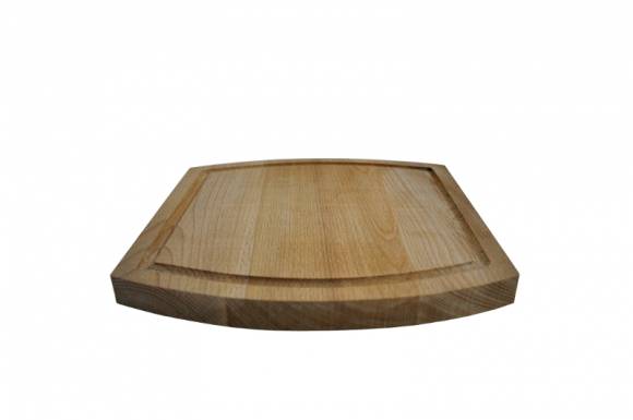 Доска для подачи прямоуг. 300*300*20 мм. с желобком, бук 1827 Доска для подачи прямоуг. 300*300*20 мм. с желобком, бук 1827