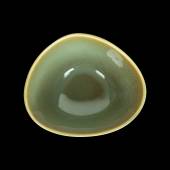 Салатник овальный 120мм Corone Primavera зеленый фк2201