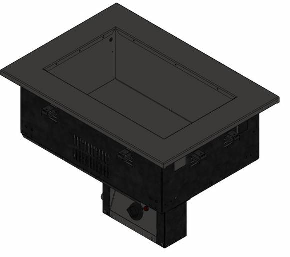 Мармит для вторых блюд компактный встраиваемый RM21DК Drop In 700x500x395мм Мармит для вторых блюд компактный встраиваемый RM21DК Drop In 700x500x395мм