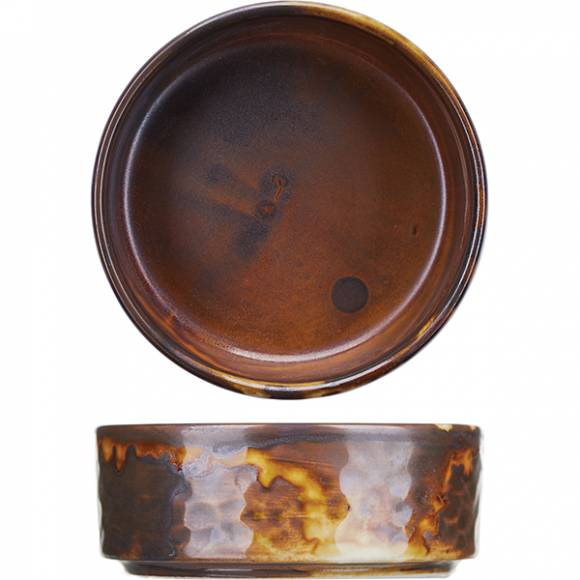 Соусник «Мак» 100мл D=80, H=30мм фарфор медный 03040640 ZA0121-3-d /1/96/ Соусник «Мак» 100мл D=80, H=30мм фарфор медный 03040640 ZA0121-3-d /1/96/