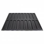 Лист для выпечки хот-догов 240*62 мм 600*400 с антипригарным покрытием