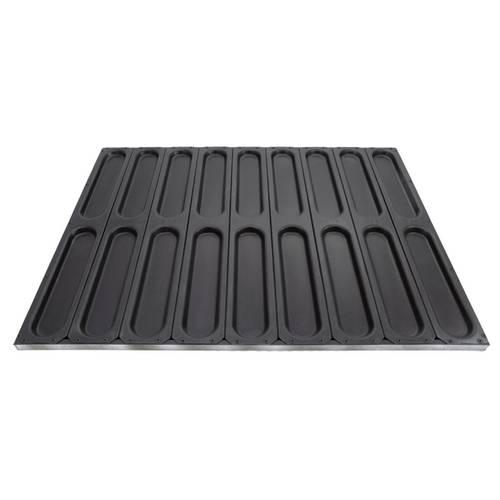 Лист для выпечки хот-догов 240*62 мм 600*400 с антипригарным покрытием