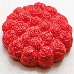 Форма силиконовая PAVOCAKE 3D "Букет роз" d185мм h60мм, 1100 мл Pavoni KE093S