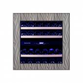 Винный шкаф компрессорный встраиваемый DUNAVOX DAB-25.62DOP.TO 2 температурные зоны