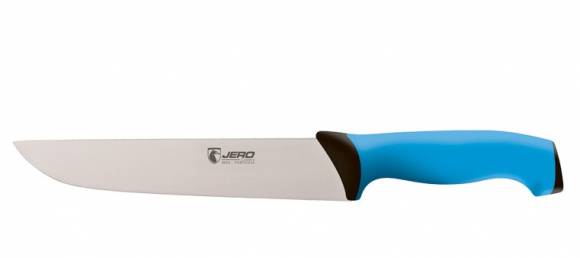 Нож кухонный разделочный TR 20 см Jero синяя рукоять (широкий) 3800TRB Нож кухонный разделочный TR 20 см Jero синяя рукоять (широкий) 3800TRB