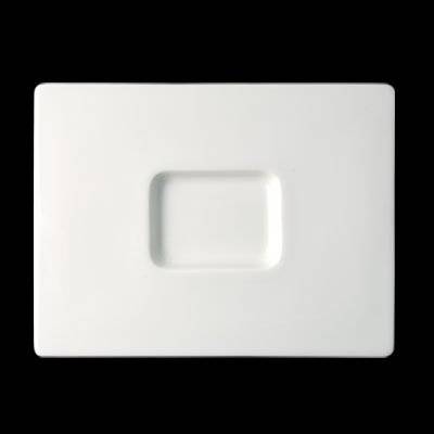 Тарелка прямоугольная 290x220мм Coriandre глубокая, фарфор AllSpice SPRS29  Тарелка прямоугольная 290x220мм Coriandre глубокая, фарфор AllSpice SPRS29