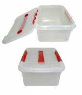 Контейнер 6л 300х230х120мм с красным зажимом MG 1706 55301 /12/ Контейнер 6л 300х230х120мм с красным зажимом MG 1706 55301 /12/