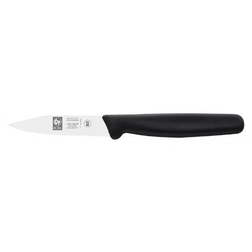 Нож для овощей 80/180 мм. черный Junior Icel 24100.3038000.080