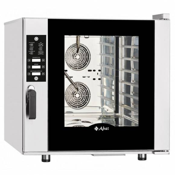 Конвекционная печь Абат КЭП-6П-01 6 уровней 600х400 камера нерж, программируемая, автомойка Конвекционная печь Абат КЭП-6П-01 6 уровней 600х400 камера нерж, программируемая, автомойка