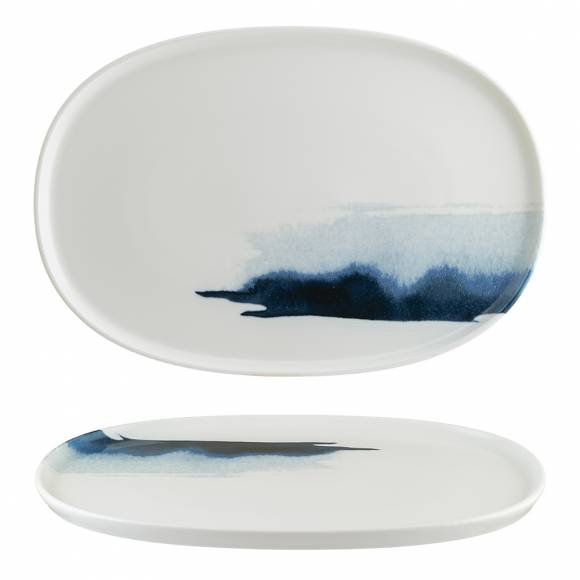 Блюдо овальное 340*230мм Blue Wave Bonna BLWHYG34OV
