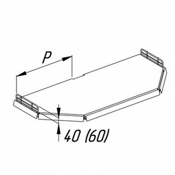 Ограничитель Торцевой боковой высокий 500 Н, диаметр 5 мм New МХМ Купец