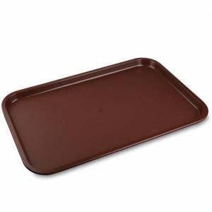 Поднос прямоугольный 410х300мм прорезиненный коричневый 1216CT Brown/1216CTBr  кт05 45822 /12/ Поднос прямоугольный 410х300мм прорезиненный коричневый 1216CT Brown/1216CTBr  кт05 45822 /12/