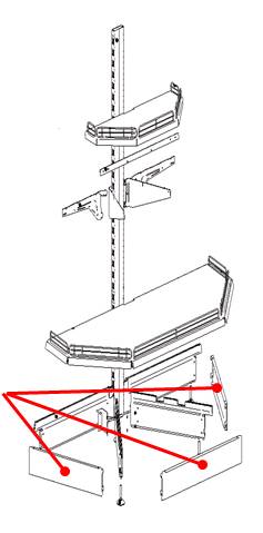 Комплект панелей торцевых нижних 400 Н МХМ Купец 694535.082-01 Комплект панелей торцевых нижних 400 Н МХМ Купец 694535.082-01
