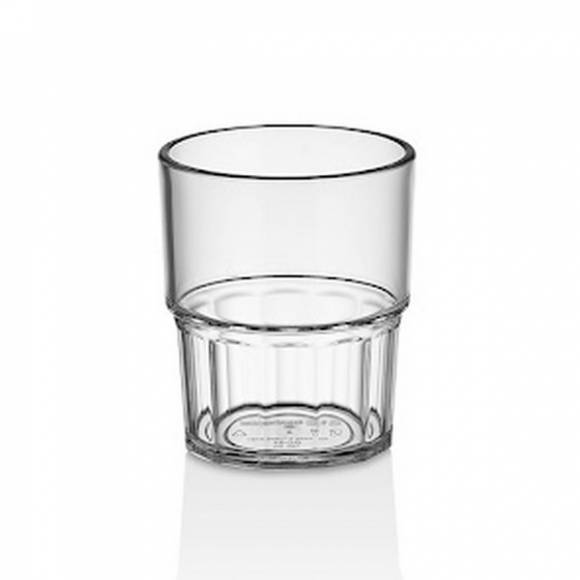Олд Фэшн 180 мл. d=66 мм. h=78 мм. поликарбонат, прозрачн. штаюелир. Гранити GP 79985