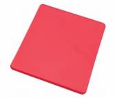 Доска разделочная 450х300х13мм красная полипропилен MGSteel 1710  Доска разделочная 450х300х13мм красная полипропилен MGSteel 1710