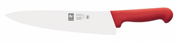 Нож поварской 200/345 мм. Шеф красный, узкое лезвие PRACTICA Icel 24400.3027000.200 Нож поварской 200/345 мм. Шеф красный, узкое лезвие PRACTICA Icel 24400.3027000.200