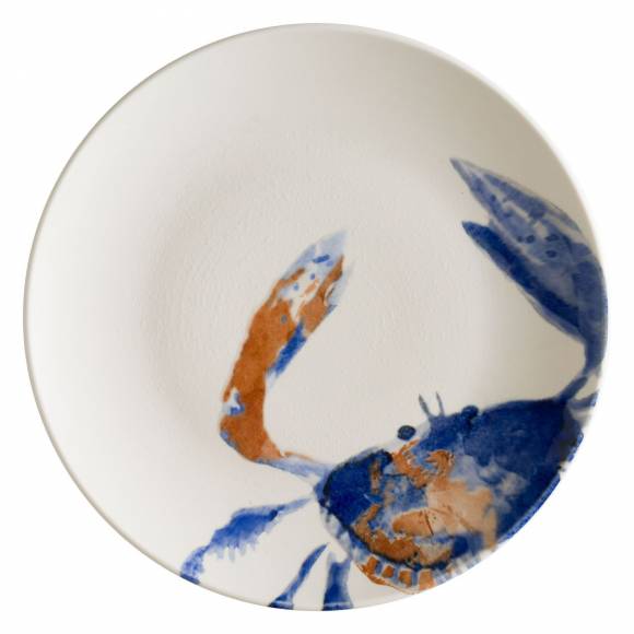 Тарелка 270 мм Аквелис краб, форма Гурмэ Bonna F-AECGRM27DZ