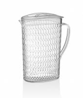 Кувшин 2,2 л. h=240 мм. с крышкой Даймонд, поликарбонат прозрачн. GP 80017 Кувшин 2,2 л. h=240 мм. с крышкой Даймонд, поликарбонат прозрачн. GP 80017