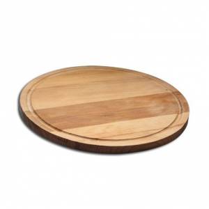 Доска для пиццы 450х22мм с бороздкой Доски буковые