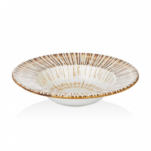 Тарелка для пасты,супа 25 cм,400 мл, фарфор Legna By Bone TN-LG-GT-25-CK /6/ Тарелка для пасты,супа 25 cм,400 мл, фарфор Legna By Bone TN-LG-GT-25-CK /6/