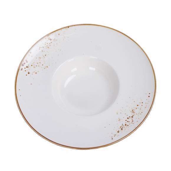 Тарелка глубокая для пасты d=25см, h=4.5см, фарфор "Elegance The Sun" P.L. NGD008-2 /6/ Тарелка глубокая для пасты d=25см, h=4.5см, фарфор "Elegance The Sun" P.L. NGD008-2 /6/