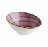 Салатник 450 мл 180 мм скошенный край Aura Blackberry Bonna ABBVNT18KS