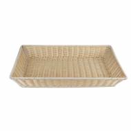 Корзина для хлеба прямоугольная 53х32,5х9,5см (GN 1/1) полиротанг APS 43801  40148 Корзина для хлеба прямоугольная 53х32,5х9,5см (GN 1/1) полиротанг APS 43801  40148