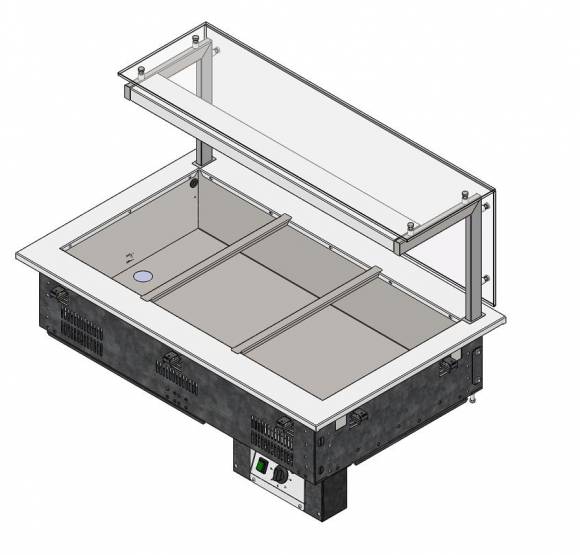 Мармит для вторых блюд встраиваемый с полкой Г-тип RM22DH Drop In 1105x700x805мм Мармит для вторых блюд встраиваемый с полкой Г-тип RM22DH Drop In 1105x700x805мм