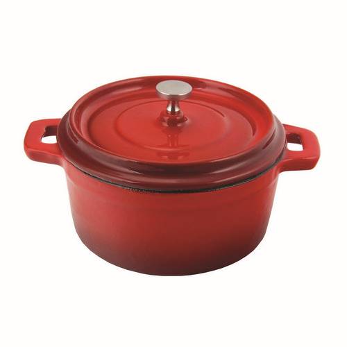 Кастрюля порционная круглая чугун P.L. с крышкой   81200105 Кастрюля порционная круглая чугун P.L. с крышкой   81200105