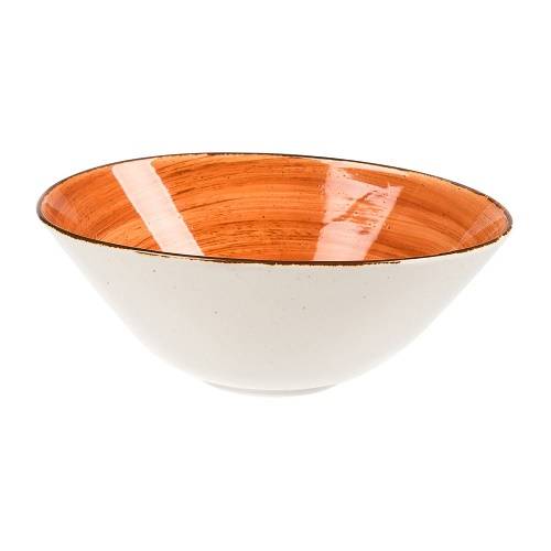 Салатник 230х170мм фарфор Fusion Brown Shore P.L.  81223200 /6/