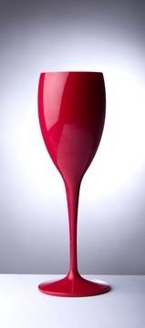 Бокал для шампанского 170мл Flute РС Nipco 207мм бордовый 190465 /24/